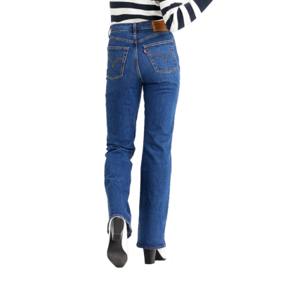 Levi’s® Ribcage τζιν γυναικείο καμπάνα - Turn Up (36934-0001)