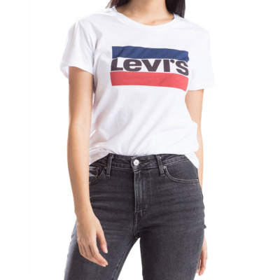 Levi’s® 84 Sportswear Logo Women Tee - White (17369-0297)