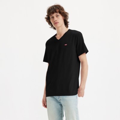 Levi’s® The Original Housemark V Neck Men’s Tee - Mineral Black (85641-0001) 