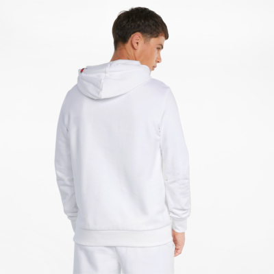 PUMA AS Graphic Men Hoodie in White (531577-02) 