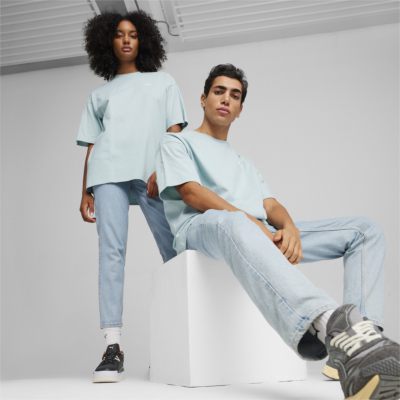 Puma Oversized Μπλούζα Unisex - Τυρκουάζ (679188-22) 
