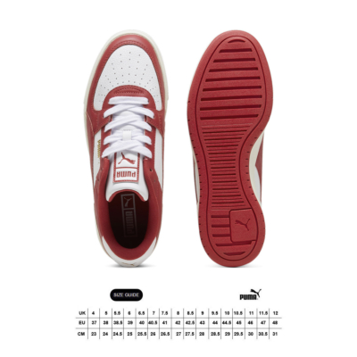 Puma CA Pro Classic Men’s Sneakers - White/ Club Red (380190-36/ upside) 