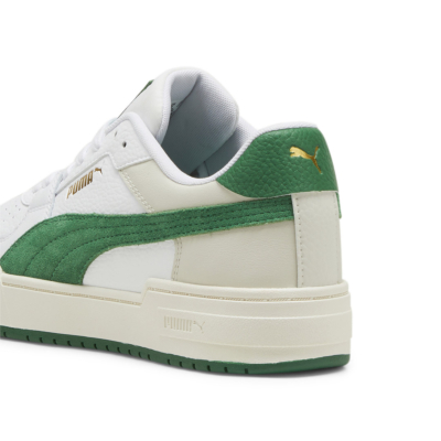 Puma CA Pro Suede Sneakers for Men in White/ Archive Green (387327-10) 
