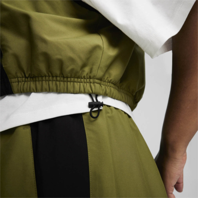 Puma Dare To Women’s Woven Vest - Olive Green (624299-33/ detail) 