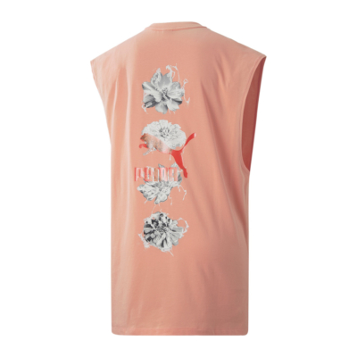 Puma Sleeveless Oversized Women Top in Pink (533598-28)