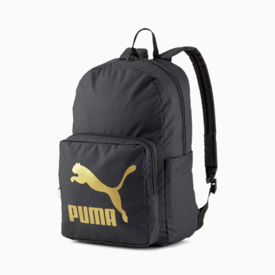 Puma Originals Backpack - Black/ Gold (077353-01)