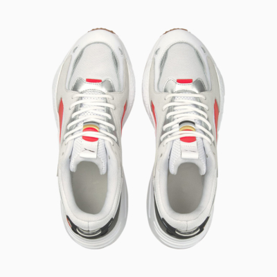 PUMA RS-Z AS Παπούτσια Αθλητικά Ανδρικά σε Άσπρο Μαύρο Κόκκινο (381645-01) 