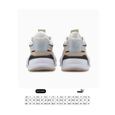 PUMA RS-X Reinvent Women Sneakers - White/ Natural Vachetta (size guide) 