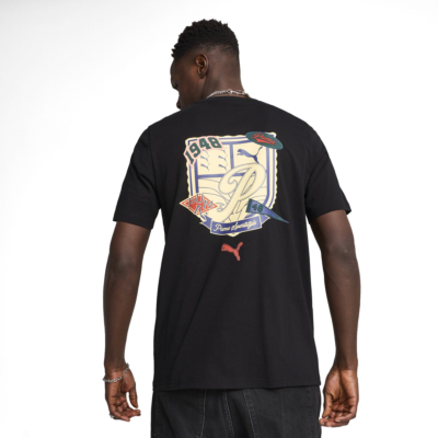 Puma Sports Legacy Graphics Men’s Regular Tee - Black (629628-01) 