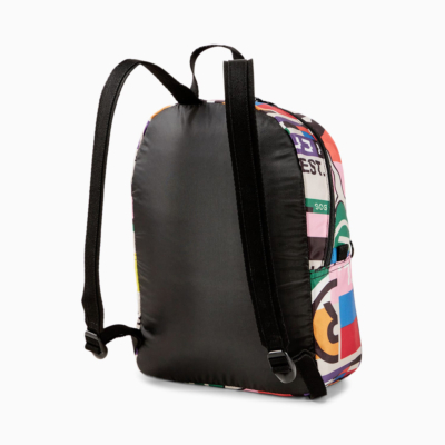 Puma Street Backpack AOP International Printed - Black/ Multi (077952-02) 