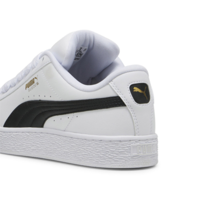 Puma Suede XL Leather Sneakers - White/ Black (397255-02) 