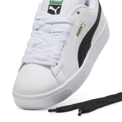 Puma Suede XL Δερμάτινα Αθλητικά Παπούτσια Ανδρικά - Λευκό/ Μαύρο (397255-02)