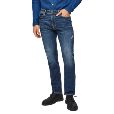 SELECTED Leon Jeans Slim Tapered - Medium Blue (16075446) 