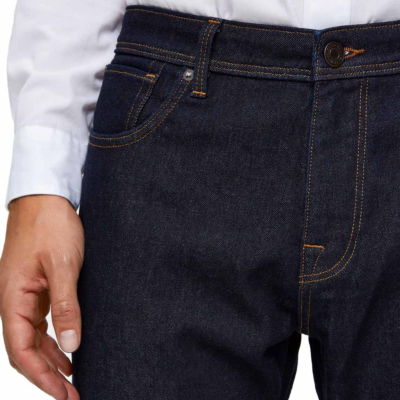 SELECTED Homme Leon Jeans Slim Tapered - Rinse (16075649) 