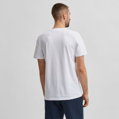 SELECTED Mike Surfboards Men Tee (16079035-White) 