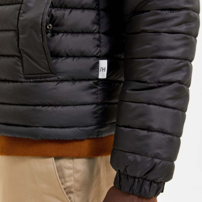 SELECTED Puffer Padded Jacket in Black (16080372-detail) 