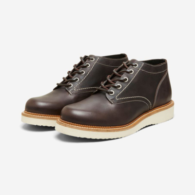 SELECTED Leather Handmade Boots (16081330-Brown) 