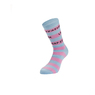 SOCK ING Stripes Retro Κάλτσες - Baby Blue/ Pink (S30218-10)