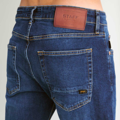Staff Hardy Straight Men’s Jeans - Intense Blue (5-859.991.B1.052/ label patch)