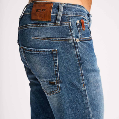 Staff Simon Jeans for Men in Mild Blue (5-829.585.B2.051/ label patch) 