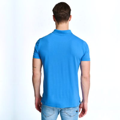 Staff Thomas Pique Men's Polo - Cool Blue (64-406.051.N0282) 
