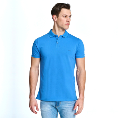 Staff Thomas Pique Slim Polo - Cool Blue (64-406.051.N0282) 
