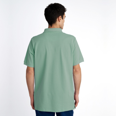 Staff Men’s Slim Pique Polo - Sage Green (64-405.053.N0215) 