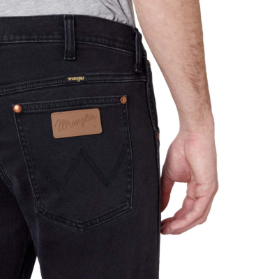 WRANGLER 11MWZ Jeans Slim - Black (back pocket) 