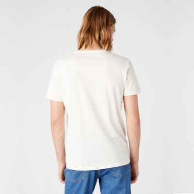 WRANGLER Americana Men T-Shirt in Vanilla Ice (W7J0D3C11) 