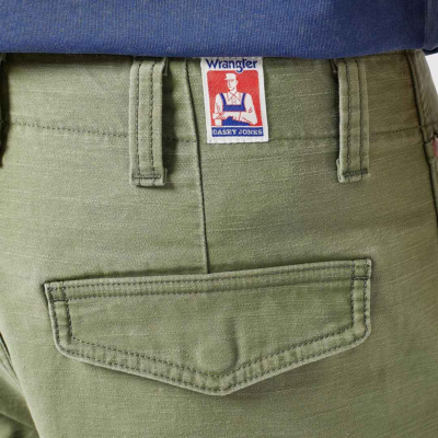 Wrangler Casey Jones Cargo Men’s Shorts - Olive (112350909/ label patch) 