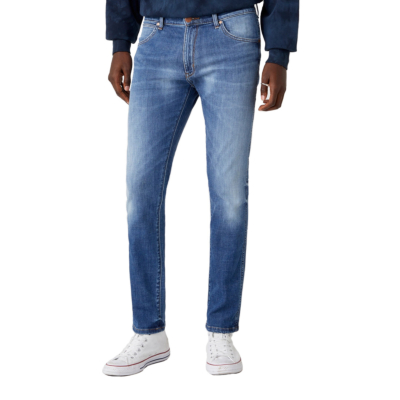 WRANGLER Larston Jeans Slim Tapered - De Lite Blue (W18SQ148R)
