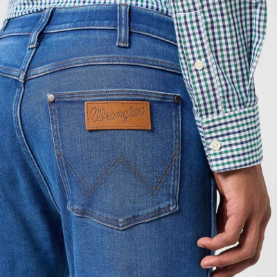 Wrangler Larston Jeans Slim in Rustic (112350841/ label Patch) 