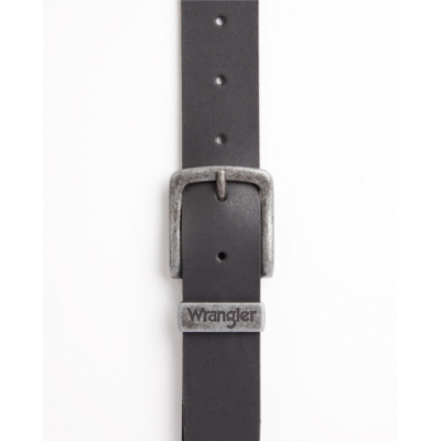 WRANGLER Metal Loop Belt in Black (W0080US01) 