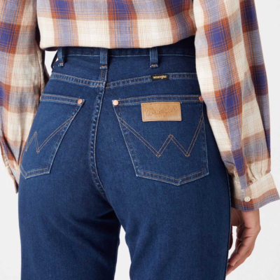 Wrangler Mom Jeans - Medussa (label patch) 