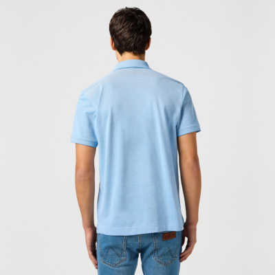 Wrangler Men’s Refined Pique Polo - Light Blue (112362833) 