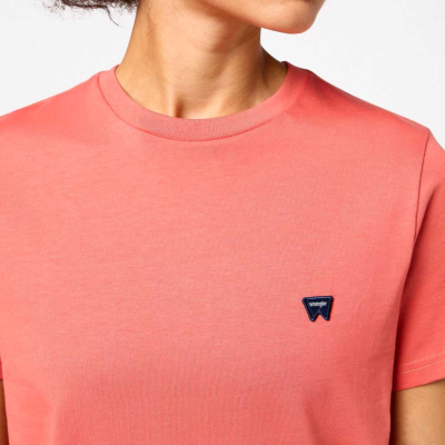 Wrangler T-Shirt Γυναικείο Μονόχρωμο (112350275) 