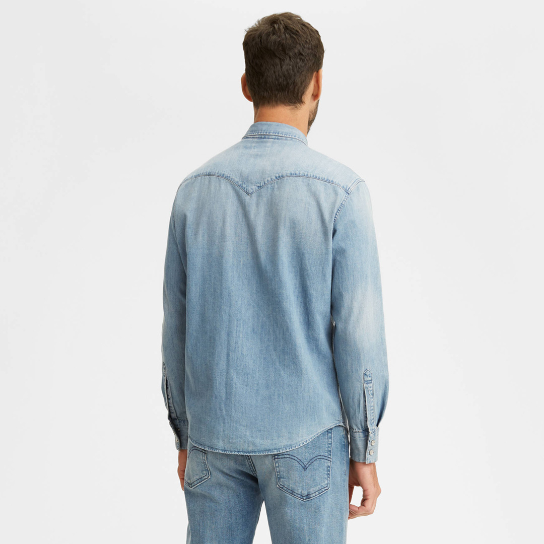 District Concept Store - Levi's® Barstow Denim Standard Shirt - Red Cast  Stone (85744-0001)