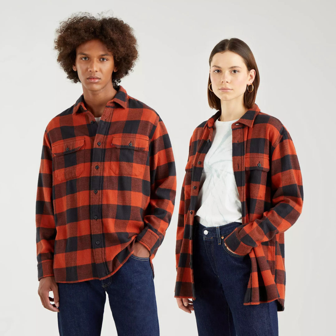 District Concept Store - Levi's® Worker Flannel Unisex Shirt
