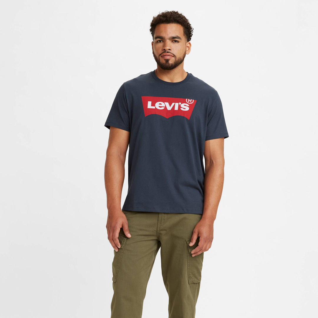 District Concept Store - Levi's® Graphic Logo Men Tee - Dress Blue  (17783-0139)