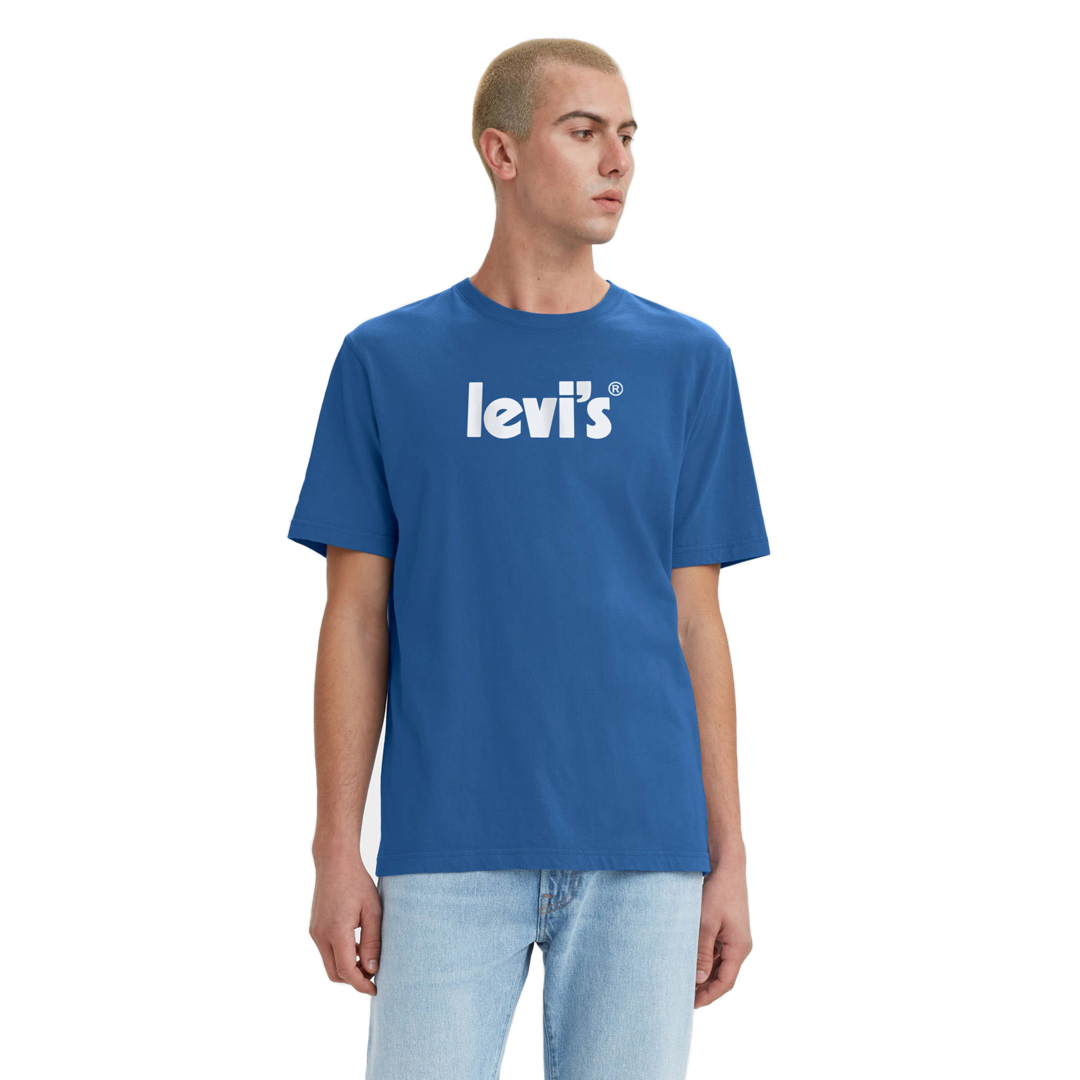 Levi's® Poster Logo Relaxed Tee - Palace Blue (16143-0545)

