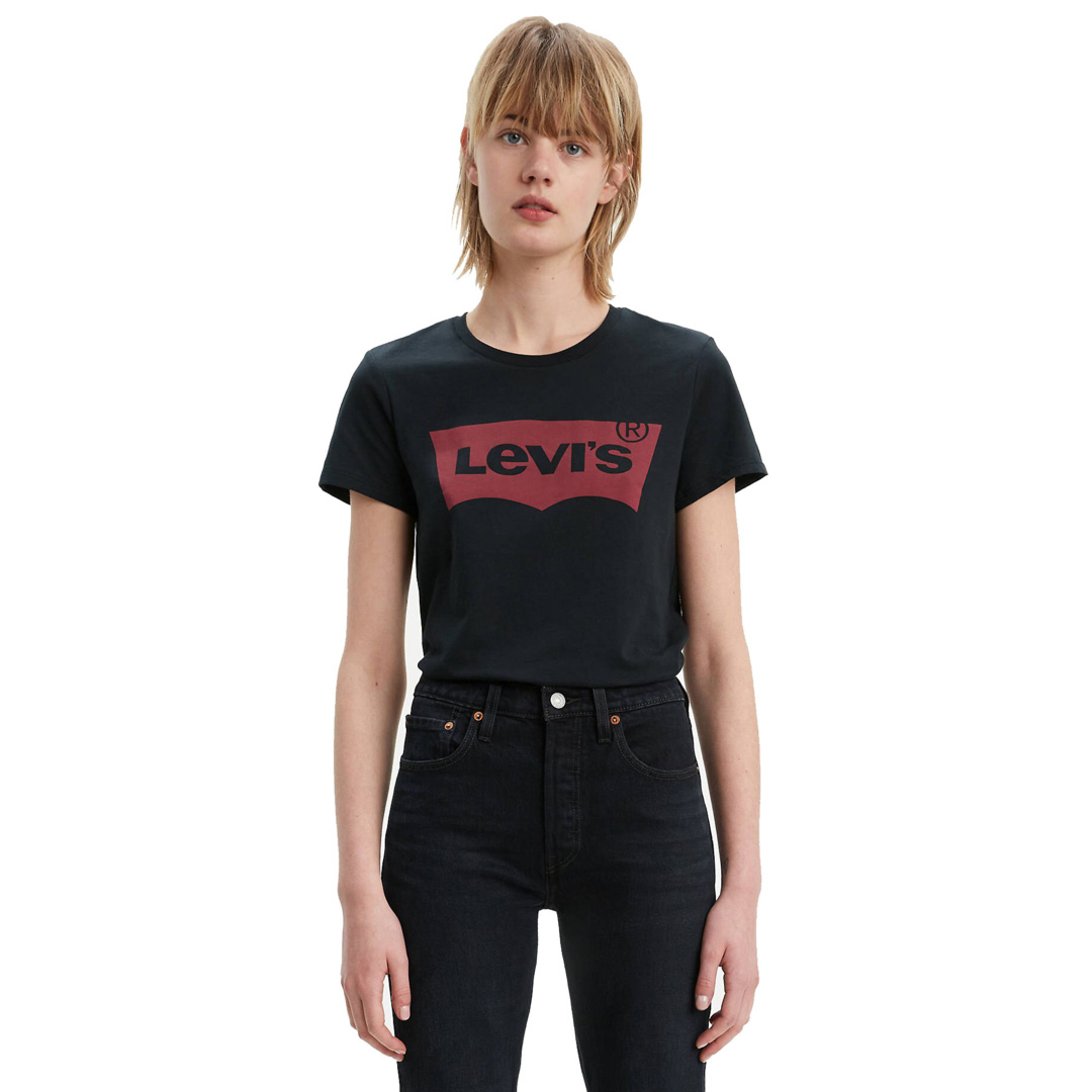 District Concept Store - Levi's® Graphic Logo Women Tee - Black (17369-0201)