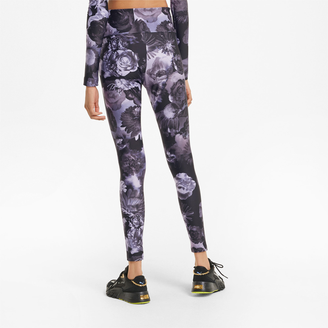 puma leggings purple