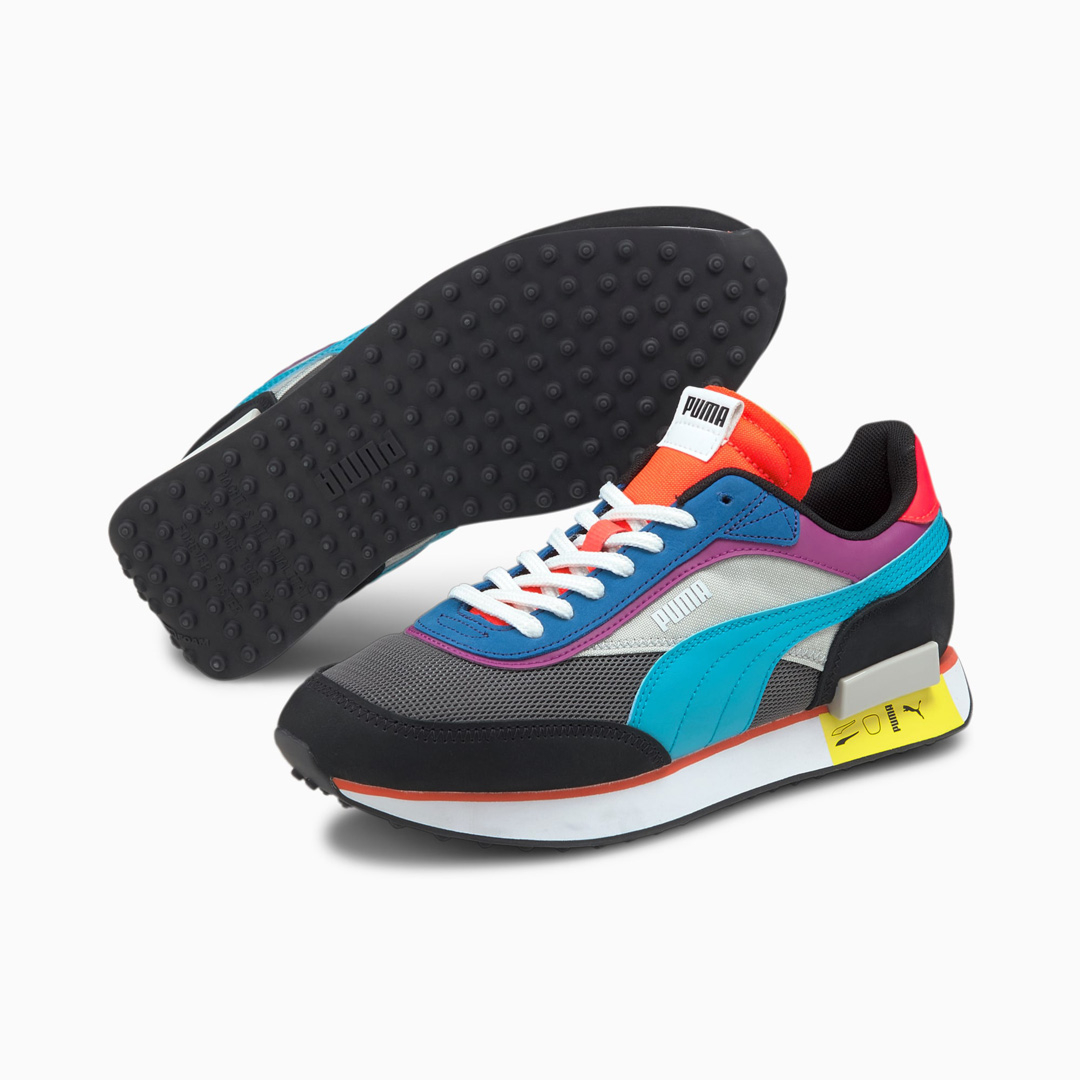 District Concept Store Puma Future Rider Icons Sneakers Castlerock Black 02