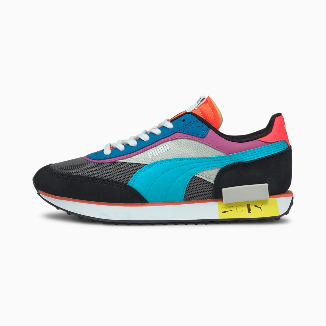 District Concept Store - PUMA Future Rider Icons Sneakers - Castlerock/  Black (380723-02)