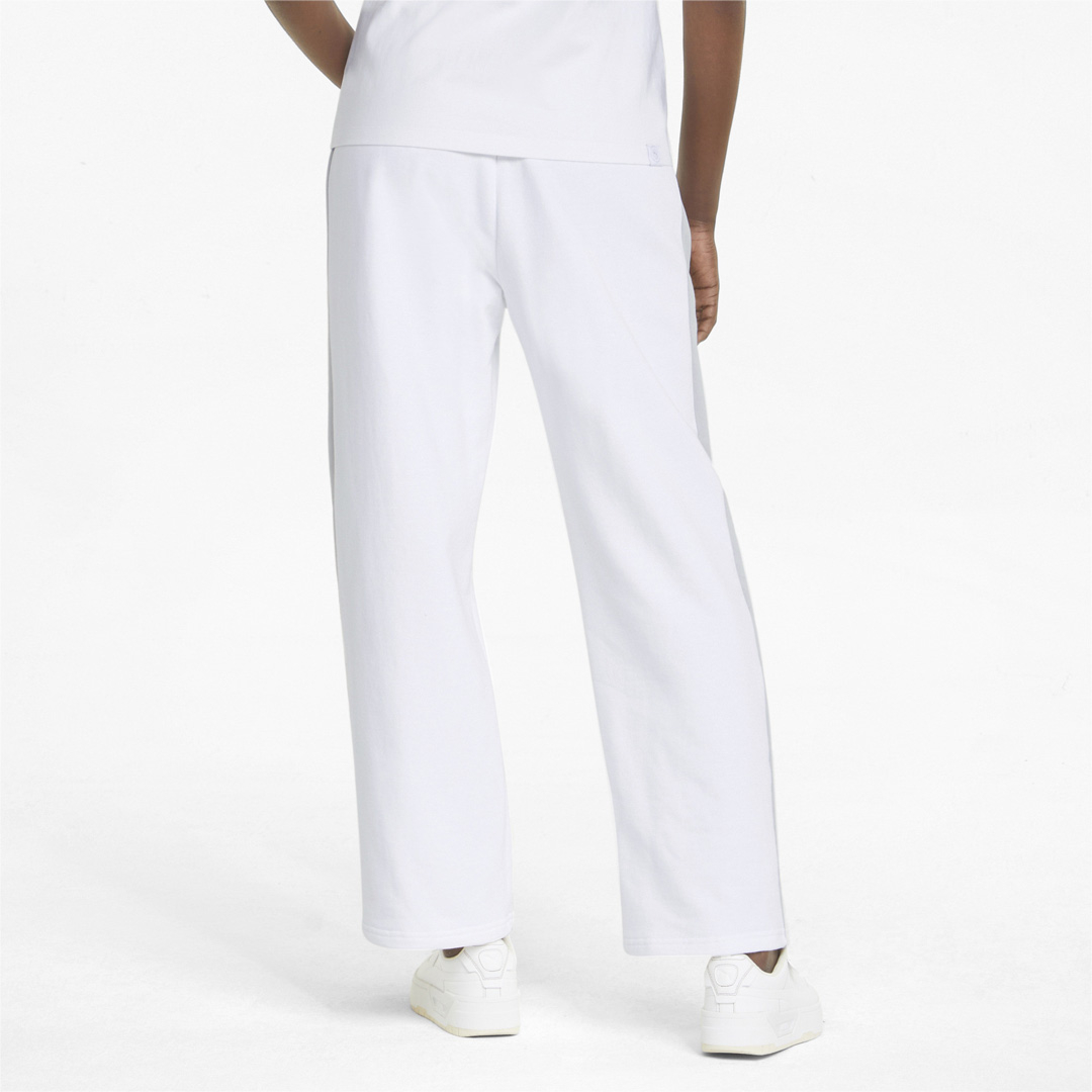 PUMA RE: T7 Straight Women Sweatpants in White (534577-02) 