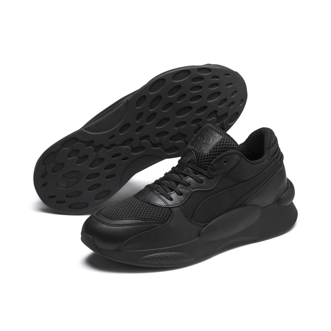 noget Illusion Pastor District Concept Store - PUMA RS 9.8 Core Sneakers - Black (370368-02)