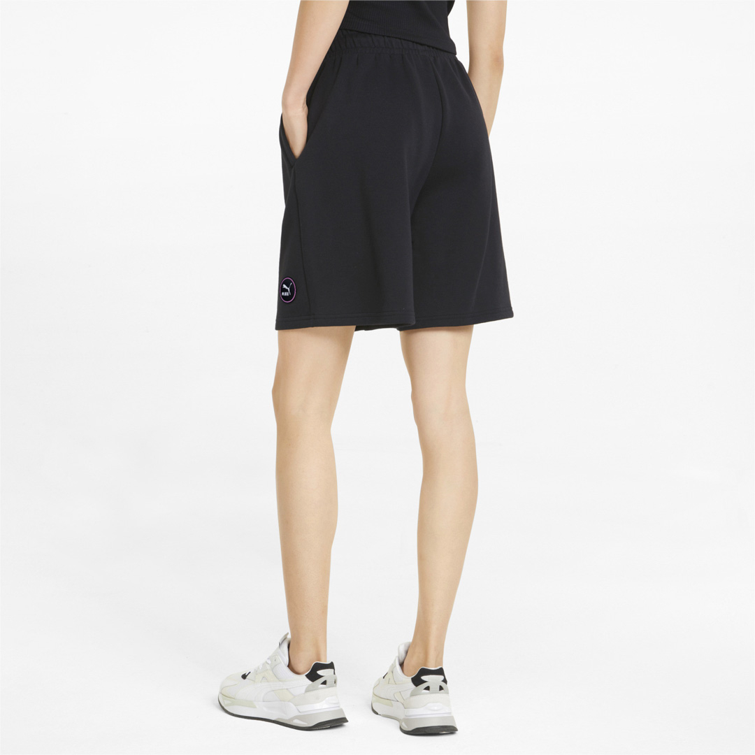 Puma SWxP High Longline Women Shorts in Black (533569-01) 