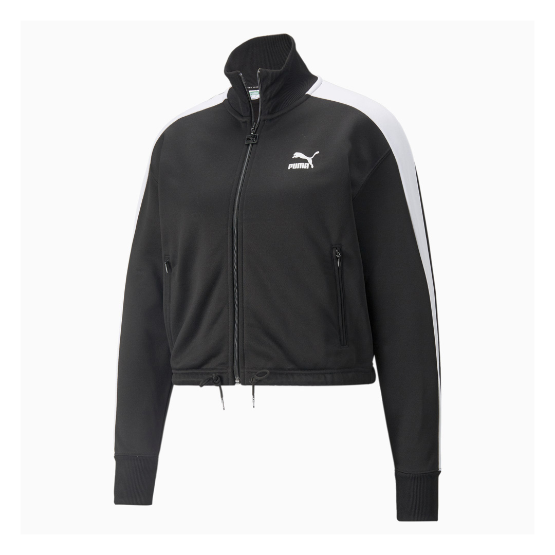 District Concept Store - PUMA T7 Crop Track Women Jacket - Black (533519-01)