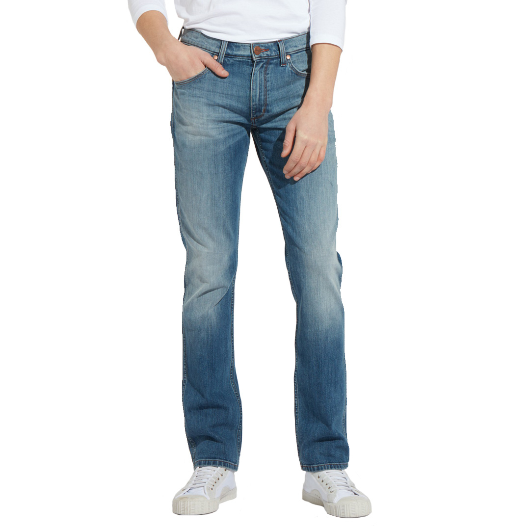 Denim Lounge - WRANGLER Greensboro Jeans Regular - Black Valley (W15QHP19A)