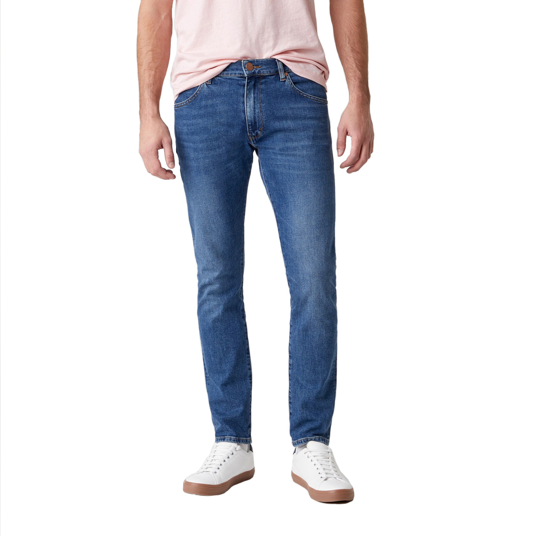 District Concept Store - WRANGLER Larston Jeans Slim Tapered - Blue Fire  (W18SV777W)